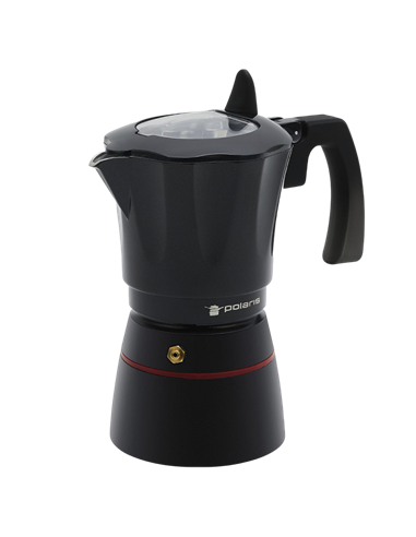 Cafetieră gheizer Polaris PRO collection-6C, Negru