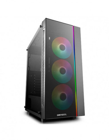 Carcase Deepcool DEEPCOOL MATREXX 55 V3 ADD-RGB 3F ATX Case- with Side-Window (full sized 4mm thickness)- Tempered Glass Side F