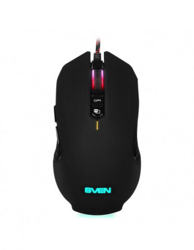 Mouse-uri SVEN SVEN RX-G955 Gaming- Optical Mouse- 600-4000 dpi- 7+1 buttons (scroll wheel)- DPI switching modes- Two navigat