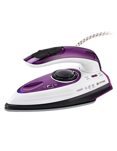 Fier de călcat de călătorie VITEK VT-8305, 1000W, Violet