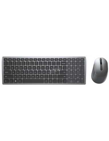 Tastaturi Dell Dell Premier Multi-Device Wireless Keyboard and Mouse-KM7120W-Russian (QWERTY)- Dual mode RF 2.4 GHz and Bluetoot