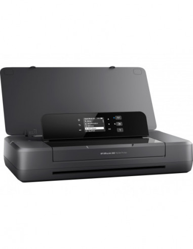 Imprimante cu jet de cerneală color pentru consumatori Printer HP OfficeJet 202 Mobile- Black- A4- up to 10ppm9ppm ACAccum bw- u