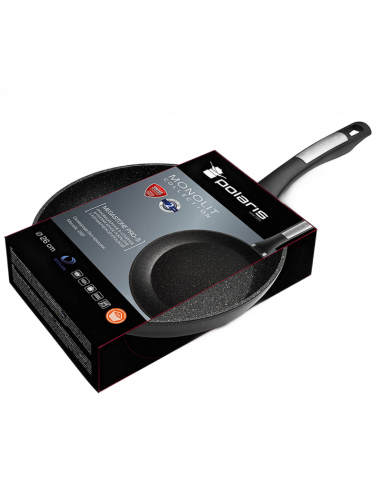 Tigaie Polaris Monolit-26F, 26cm, Negru