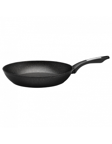 Сковорода Polaris Monolit-24F, 24cm, Чёрный