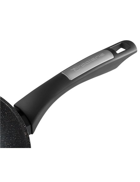 Сковорода Polaris Monolit-24F, 24cm, Чёрный