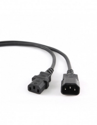 Компьютерные кабели внутренние Power Extension cable PC-189-VDE-5M (C13 to C14)- 5m- for UPS- VDE approved