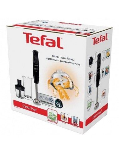Погружной блендер Tefal HB641838, Чёрный