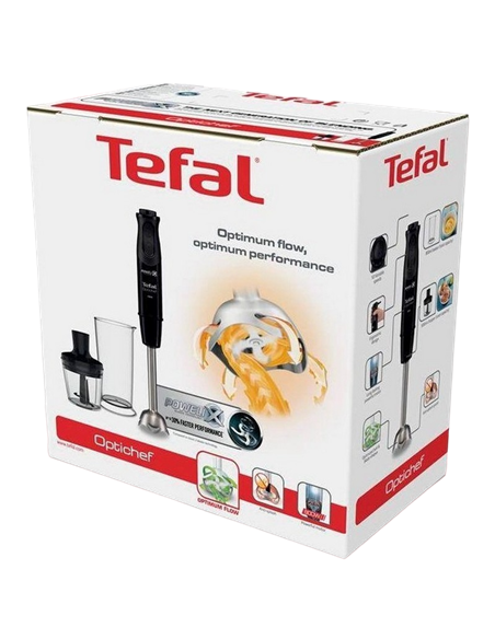Погружной блендер Tefal HB641838, Чёрный