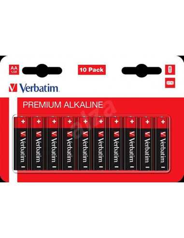 Батарейки AA, AAA - щелочные Verbatim Alcaline Battery AAA- 10pcs- Blister pack