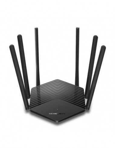 Routere MERCUSYS MR50G AC1900 Dual Band Wireless Gigabit Router- 1300Mbps at 5Ghz + 600Mbps at 2.4Ghz- 3x3 MU-MIMO- Beamforming