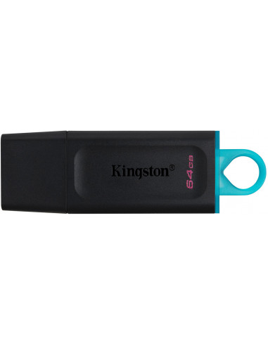 Unități flash USB 64GB USB3.2 Kingston DataTraveler Exodia BlackBlue- (Read 100 MBytes- Write 12 MBytes)