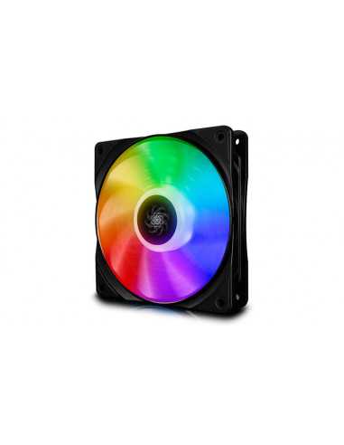 Ventilator pentru carcasa PC, PSU, HDD, VGA, pasta termică 120mm Case Fan-DEEPCOOL CF120- 1x A-RGB LED Fan- 120x120x25mm- 500±2