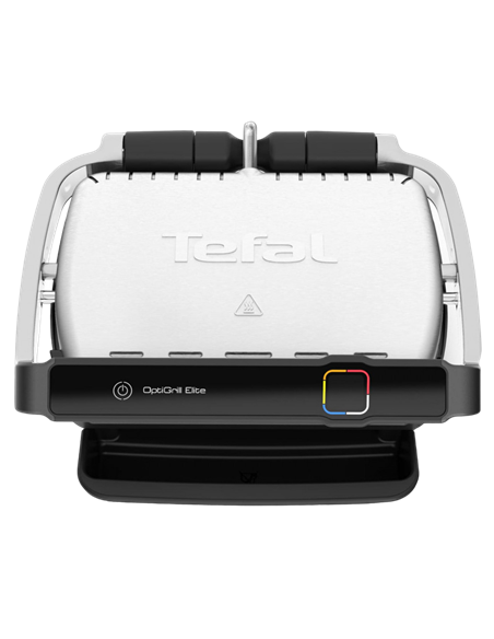 Электрический Гриль Tefal OptiGrill Elite, 2000Вт, Серебристый