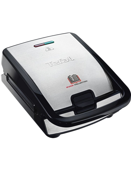 Aparat pentru sandwich multifunctional Tefal SW854D16, Negru / Argintiu