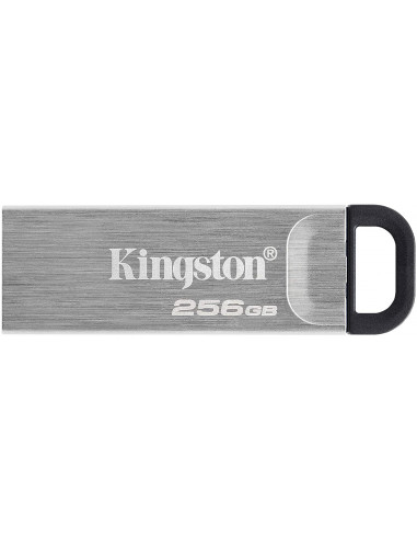 Unități flash USB 256GB USB3.2 Kingston DataTraveler Kyson Silver- Metal casing- Compact and lightweight (Read 200 MBytes- Writ