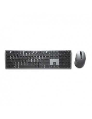 Tastaturi Dell Dell Premier Multi-Device Wireless Keyboard and Mouse-KM7321W-Russian (QWERTY)- Dual mode RF 2.4 GHz and Bluetoot
