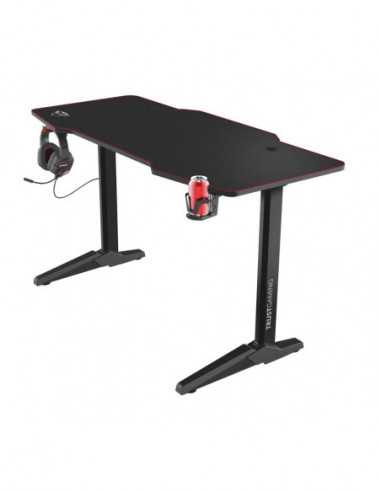 Игровые стулья и столы Trust Trust Gaming Desk GXT 1175 Imperius XL with full-surface mouse pad- (140x66cm) for ultimate gaming 