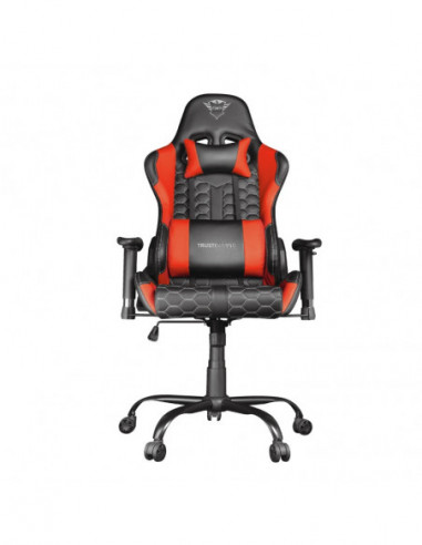 Игровые стулья и столы Trust Trust Gaming Chair GXT 708R Resto-Red- Height adjustable armrests- Class 4 gas lift- 90-180 adjusta