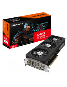 Видеокарта Gigabyte GV-R76XTGAMING OC-16GD, 16GB GDDR6 128бит 