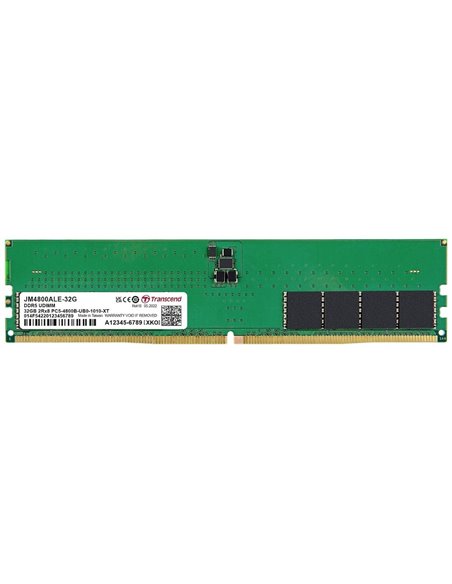 Memorie RAM Transcend JetRam, DDR5 SDRAM, 4800 MHz, 32 GB, JM4800ALE-32G