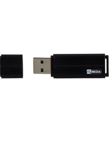 Unități flash USB 32GB USB2.0 MyMedia (by Verbatim) MyUSB Drive Black- Classic compact design with cap to protect USB connector