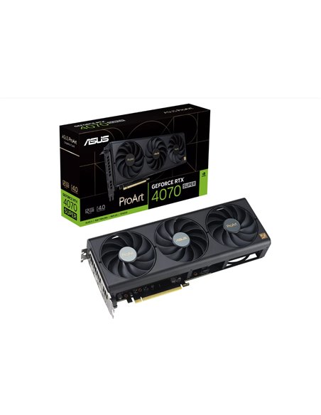 Placă Video ASUS PROART-RTX4070S-O12G, 12GB GDDR6X 192bit 