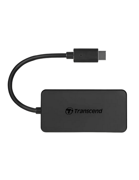 USB-концентратор Transcend HUB2C, Чёрный