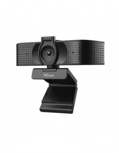 Камера для ПК Trust Trust Teza 4K Ultra HD Webcam- Advanced 4K Ultra HD webcam with a 74 field of view- 30 fps- two stereo integ