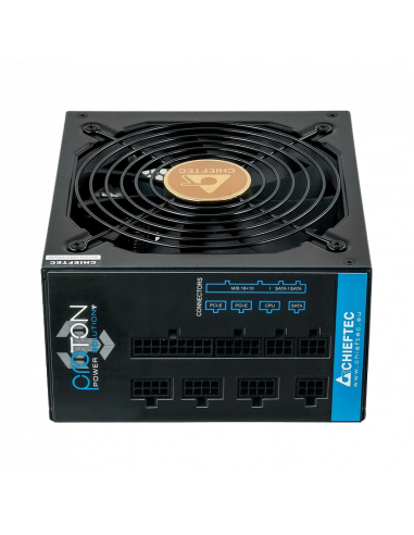 Блок питания для компьютеров Chieftec BDF-750C, 750Вт, ATX, Полностью модульный