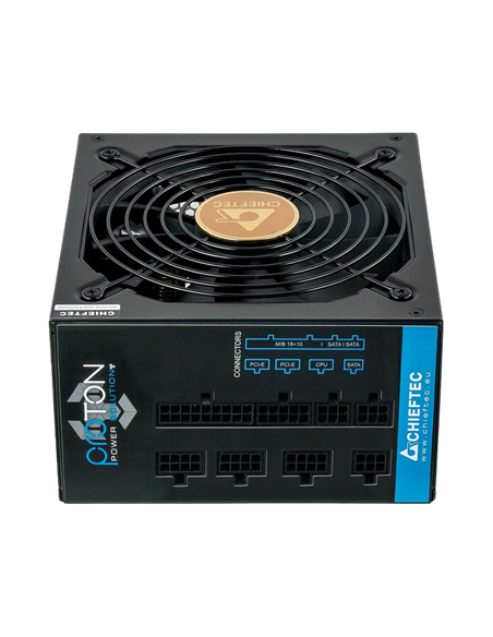 Блок питания для компьютеров Chieftec BDF-750C, 750Вт, ATX, Полностью модульный