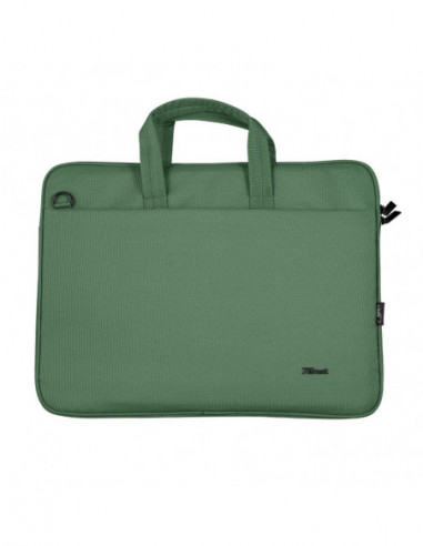 Сумки Trust NB bag 16 Bologna- Eco-friendly Slim laptop bag for 16 laptops- (410 x 290mm)- Green