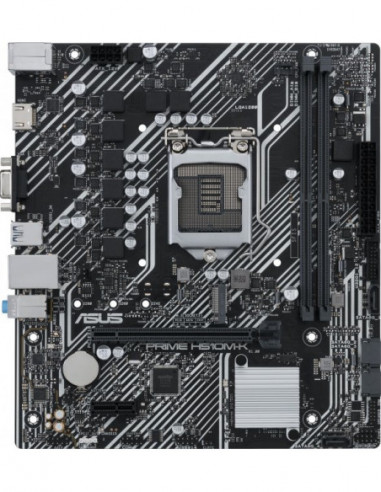 Система видеоконференцсвязи ASUS PRIME H510M-K- Socket 1200- Intel H510 (1110th Gen CPU)- Dual 2xDDR4-3200- VGA- HDMI- CPU Intel