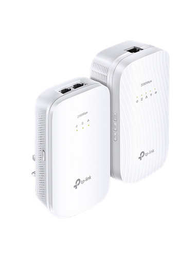 Адаптер Powerline TP-LINK TL-WPA9610 KIT, AV2000, 2000 Mбит/c, Белый