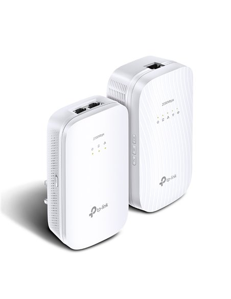 Адаптер Powerline TP-LINK TL-WPA9610 KIT, AV2000, 2000 Mбит/c, Белый