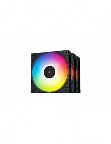Ventilator pentru carcasa PC, PSU, HDD, VGA, pasta termică 120mm Case Fan-DEEPCOOL FC120B 1x A-RGB LED fan- 120x120x25 mm- 50018