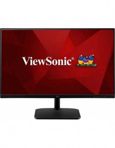 Monitoare LCD 24 inch 23.8 VIEWSONIC IPS LED VA2432-H Black (5ms- 1000:1- 250cd- 1920x1080- 178178- VGA- HDMI- Refresh Rate 75Hz