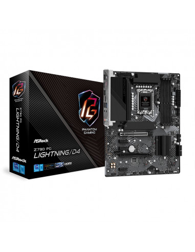 Материнская плата ASRock Z790 PG Lightning/D4, LGA1700, Intel Z790, ATX
