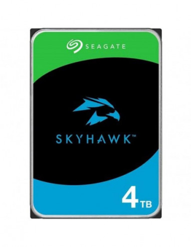 Настольное хранилище HDD 3.5 3.5 HDD 4.0TB Seagate ST4000VX016 SkyHawk Surveillance- 5400rpm- 256MB- CMR Drive- 24x7- SATAIII