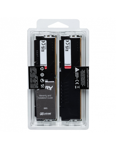 Memorie RAM Kingston FURY Beast, DDR5 SDRAM, 5600 MHz, 16GB, KF556C40BBK2-16
