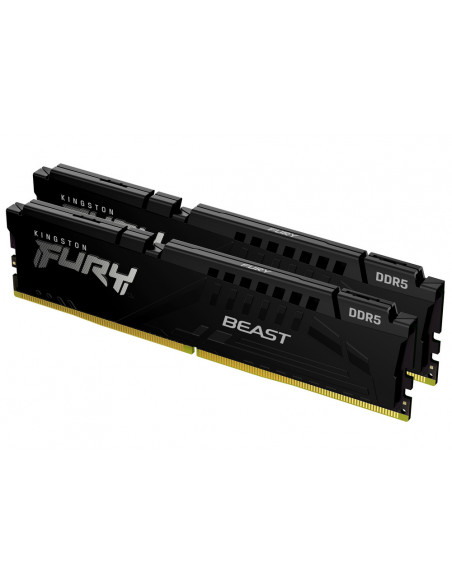 Memorie RAM Kingston FURY Beast, DDR5 SDRAM, 5600 MHz, 16GB, KF556C40BBK2-16 Memorie RAM Kingston FURY Beast, DDR5 SDRAM, 5600 MHz, 16GB, KF556C40BBK2-16