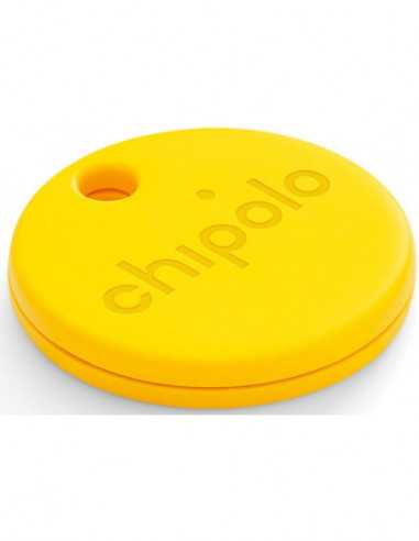 Accesorii auto CHIPOLO ONE- 1Pack- Yellow (For keys backpack bag- Use the Chipolo app to ring your misplaced item or double cl