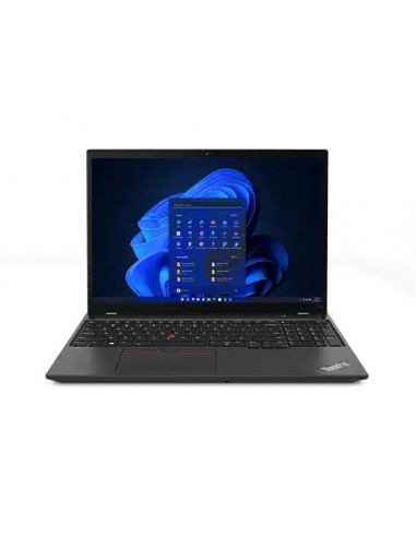 Laptopuri Lenovo Lenovo ThinkPad T16 Gen1 Black- 16.0 WUXGA IPS AG 300nits (Intel Core i5-1235U- 16GB soldered DDR4-3200 (one s