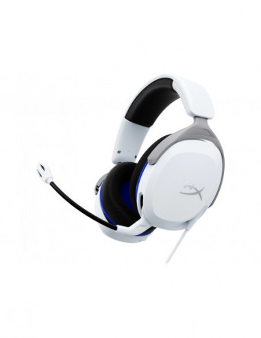 Căști HyperX Headset HyperX Cloud Stinger Core 2 Playstation- White- Immersive DTS Headphone:X Spatial Audio- Microphone built-