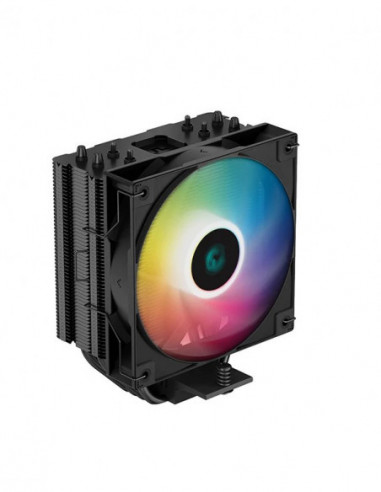 Кулер Intel/AMD DEEPCOOL Cooler AG400 BK ARGB- Gammaxx Series- Intel Socket LGA17001200115111501155 AMD AM5AM4- up to 220W- 1x 