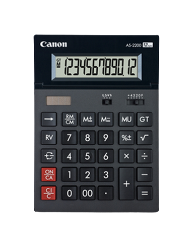 Calculator Canon AS - 2400, Negru