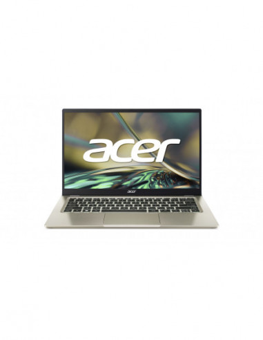 Laptopuri Acer ACER Swift 3 Haze Gold (NX.K7NEU.004)- 14.0 IPS FHD 300 nits (Intel Core i3-1220P 10xCore- 3.3-4.4GHz- 8GB(onboar