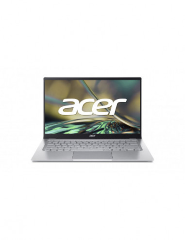 Laptopuri Acer ACER Swift 3 Pure Silver (NX.K0EEU.00C)- 14.0 IPS FHD 300 nits (Intel Core i5-1240P 12xCore- 3.3-4.4GHz- 16GB(onb