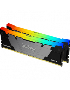 Оперативная память Kingston FURY Renegade RGB, DDR4 SDRAM, 3200 МГц, 32 Гб, KF432C16RB12AK2/32