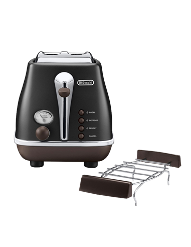 Тостер DeLonghi CTOV 2103 BK, Чёрный