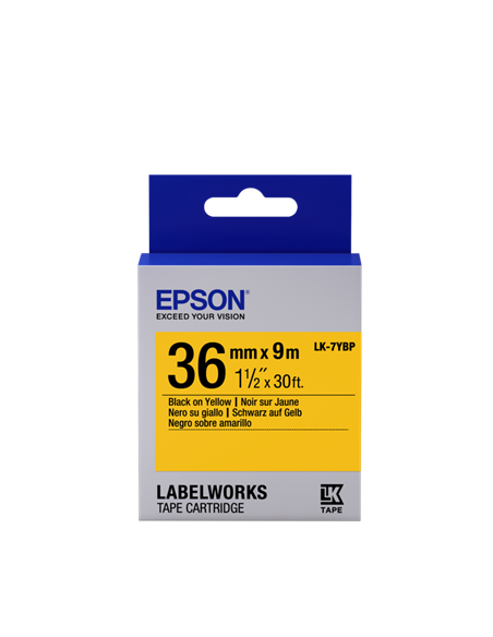 Epson LK7YBP, 36 мм x 9 м